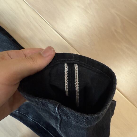 Kato Selvedge Needle Skinny Jeans 29 Black Hiroshi Streeatwear Japan Denim - Picture 5 of 11